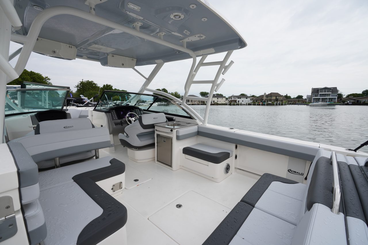 Slide: The Image of Robalo R317 Dual Console 2025 - 26