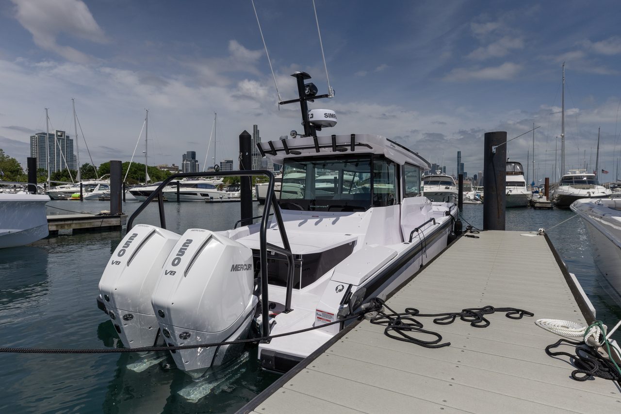Slide: The Image of Axopar 37 XC Cross Cabin 2026 - 13