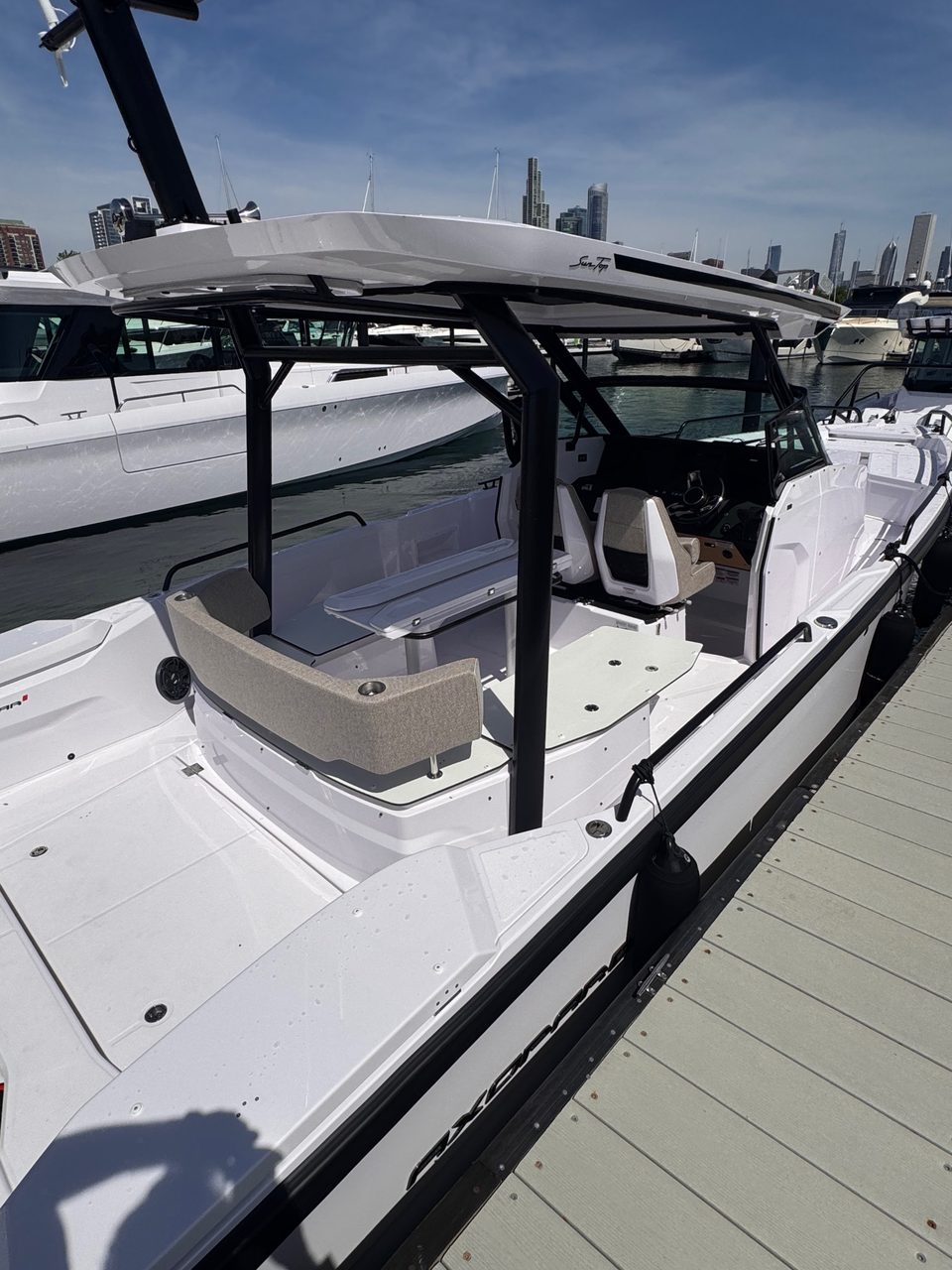 Slide: The Image of Axopar 37 XC Cross Cabin 2026 - 11