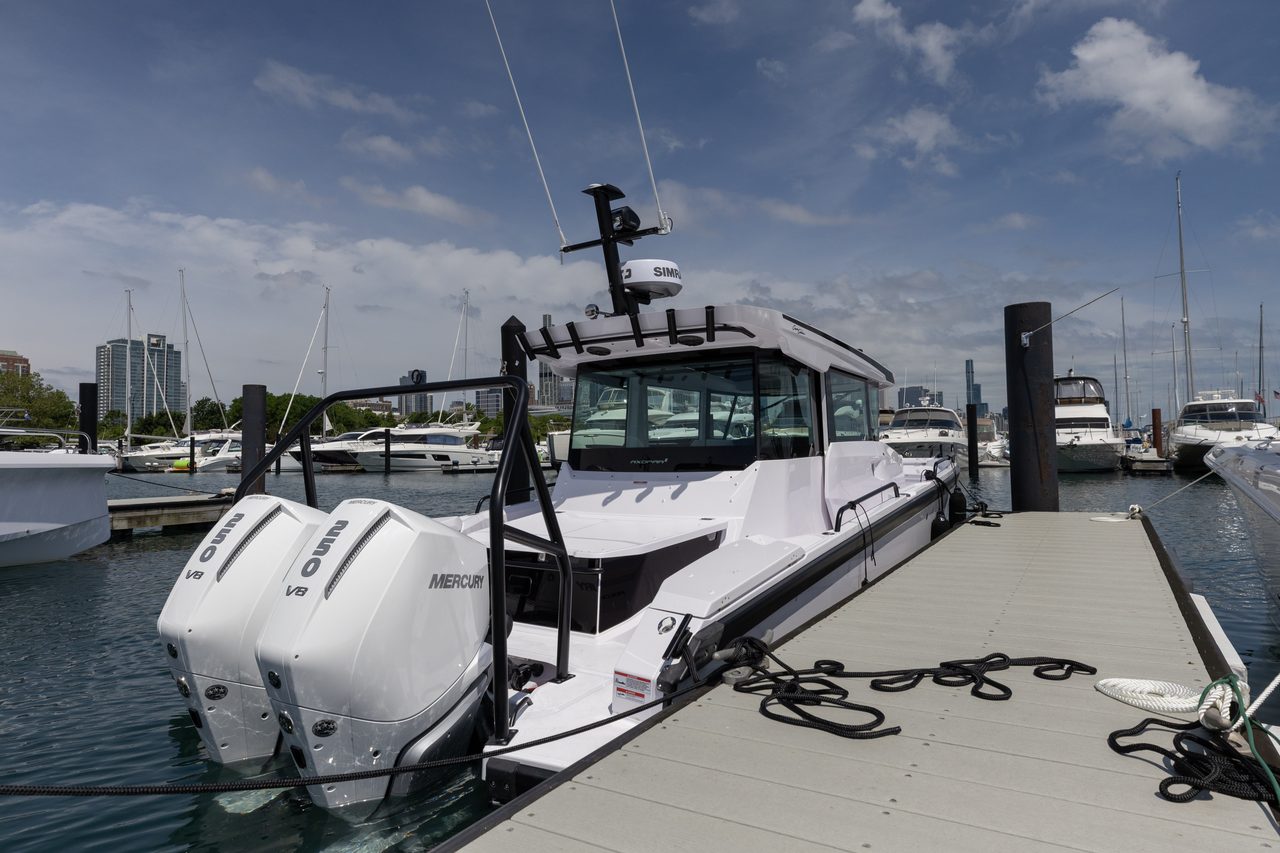 Slide: The Image of Axopar 37 XC Cross Cabin 2026 - 14