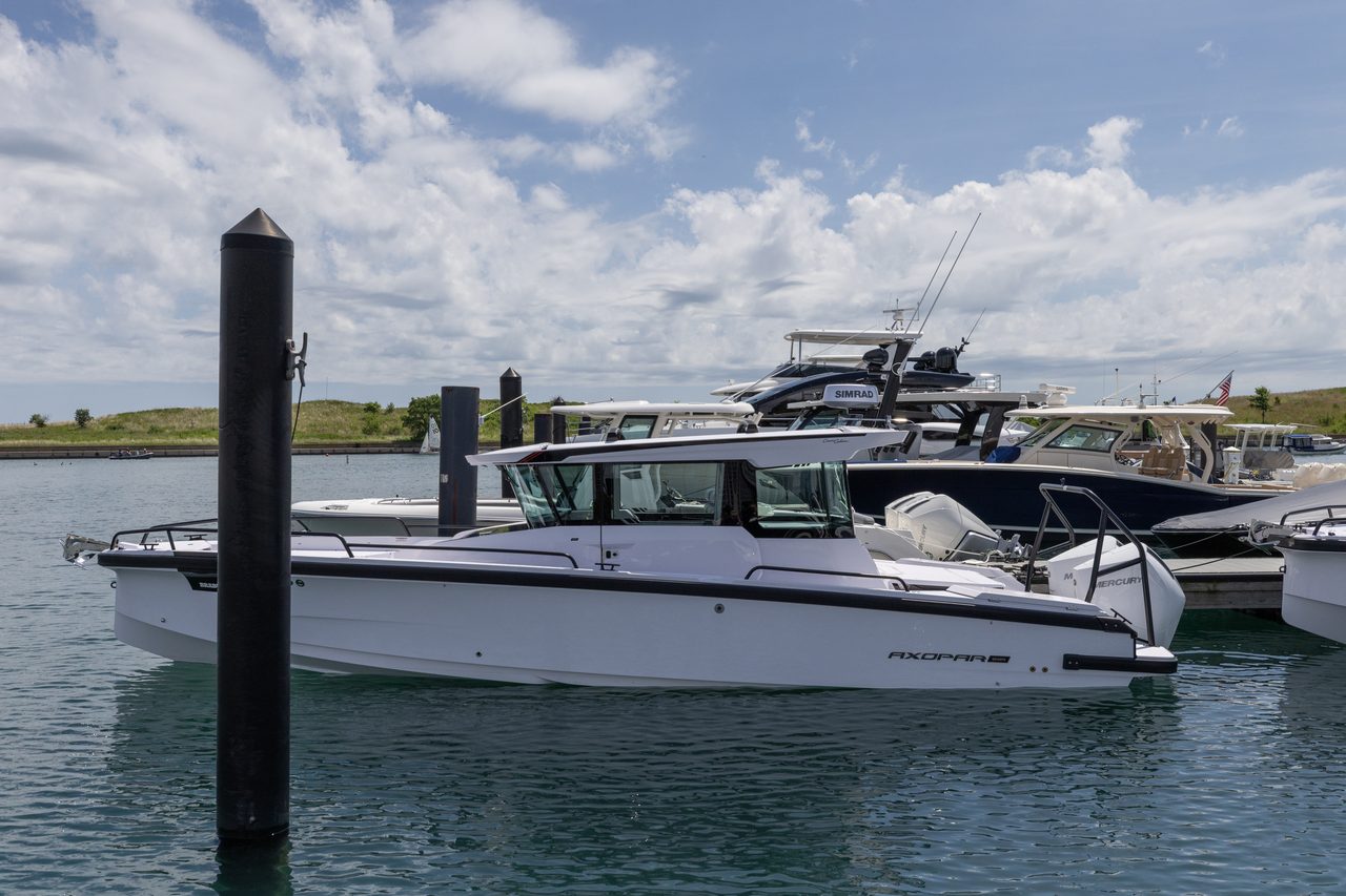 Slide: The Image of Axopar 37 XC Cross Cabin 2026 - 15