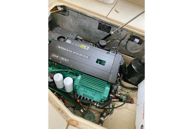 Slide: The Image of Volvo Penta D4-300 engine in 2016 Ranger Tugs R-31 boat. - 43