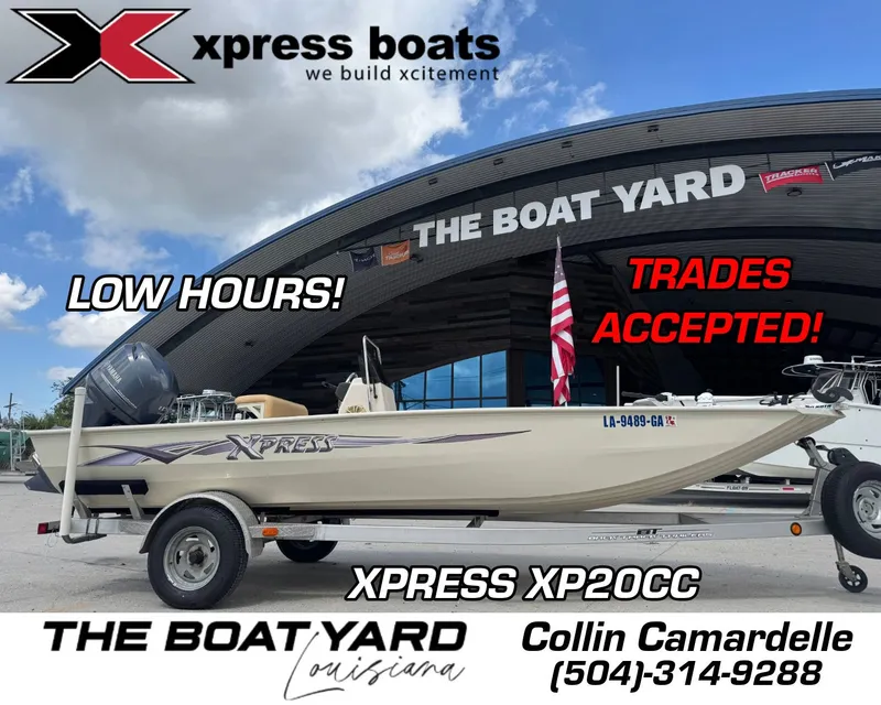 The Image of 2012 Xpress XP20CC boat at The Boat Yard, low hours, trades accepted, contact Collin Camardelle. - 1