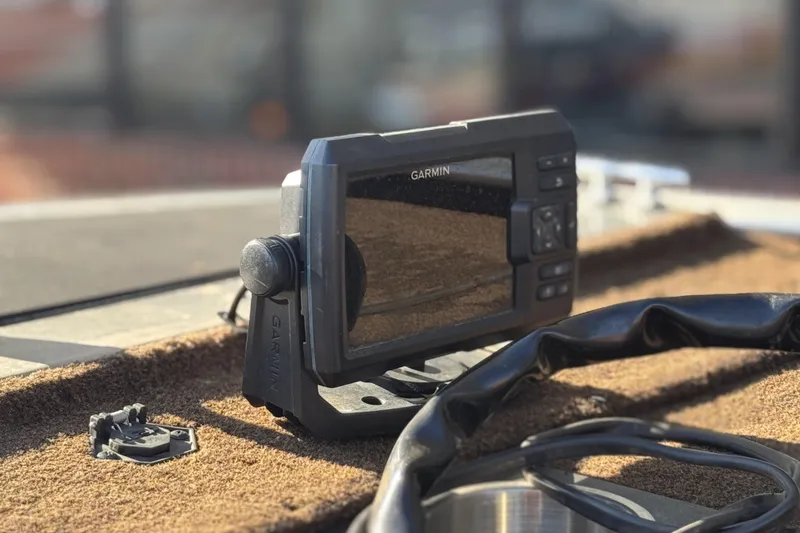 Slide: The Image of Garmin device on 2018 Tracker Bass Tracker 40th Anniversary Heritage Edition boat. - 12