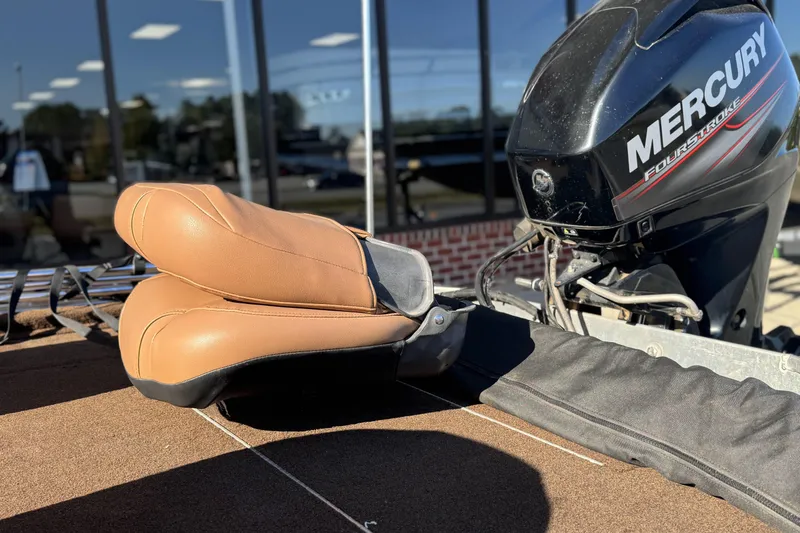 Slide: The Image of 2018 Tracker Bass Tracker 40th Anniversary boat with Mercury FourStroke engine. - 7