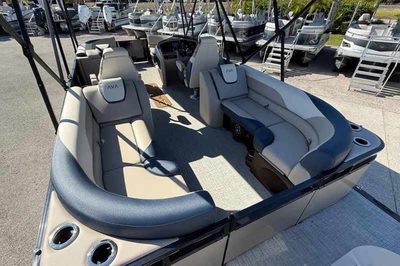 Slide: The Image of 2026 Avalon 2385 LSZ Quad Lounger Tri Toon with luxurious seating and modern design. - 10