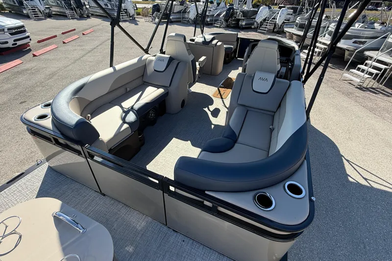 Slide: The Image of 2026 Avalon 2385 LSZ Quad Lounger Tri Toon with luxurious seating and high-performance design. - 9