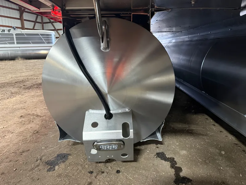 Slide: The Image of Tahoe Cascade 2385 Elite Windshield Tritoon & Honda 4-Stroke EFI 2026 - 56