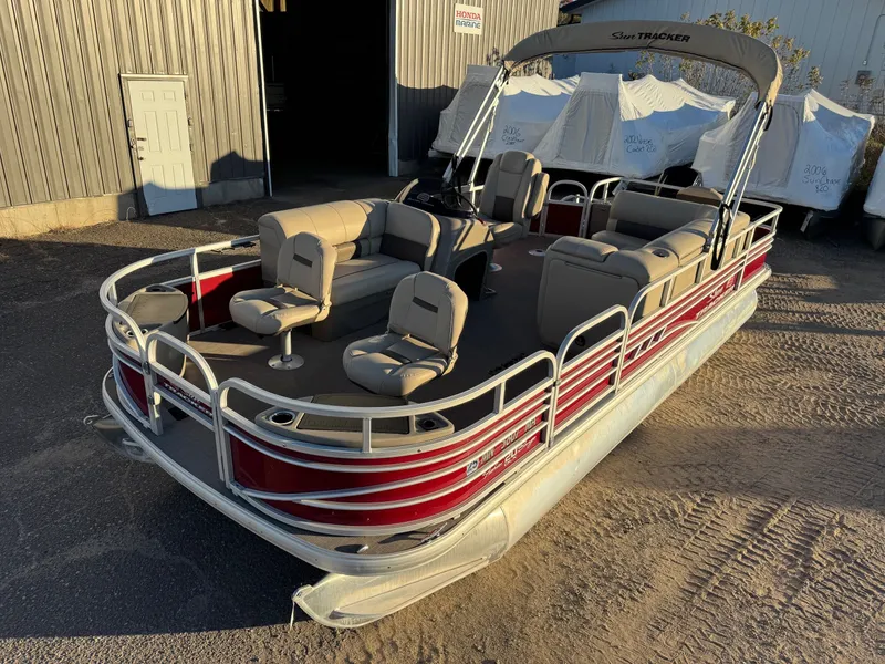 The Image of Sun Tracker Fishin Barge 20 DLX Pontoon 2020 - 1