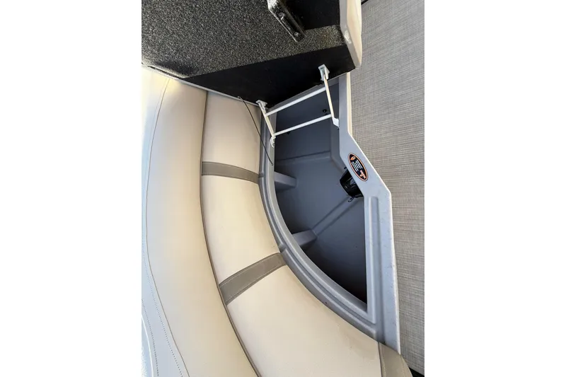 Slide: The Image of 2019 Harris CRUIZER 230 SALT EDITION boat interior storage compartment. - 76