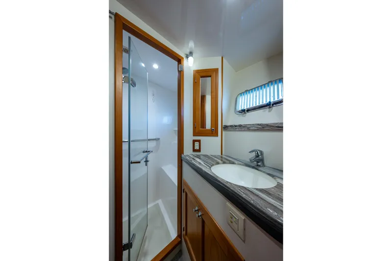 Slide: The Image of Master head vanity and shower - 37