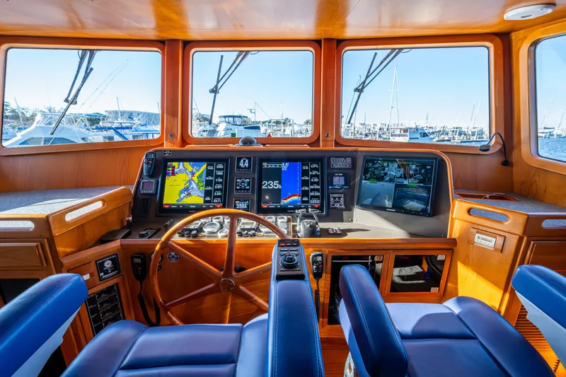 Slide: The Image of Pilothouse helm console - 44