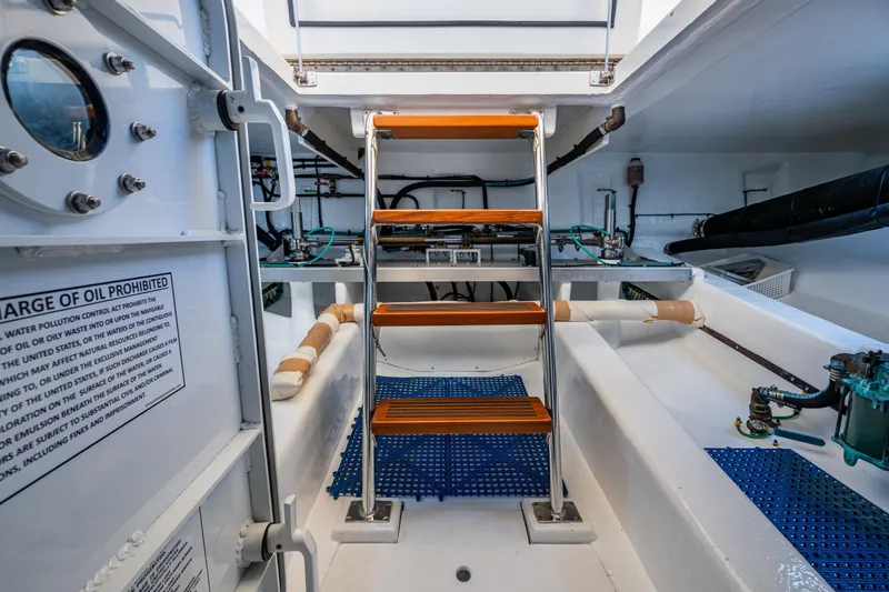 Slide: The Image of Lazaarette looking aft from the engine room - 56