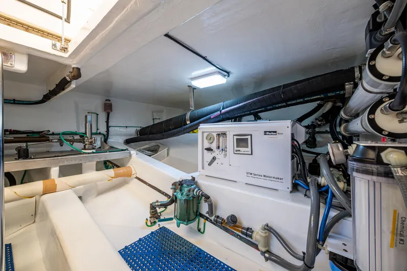 Slide: The Image of Lazarette port side and watermaker - 57