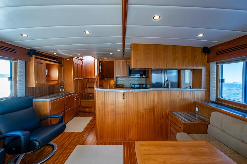 Slide: The Image of Entering the saloon through the double aluminum weather-tight doors - 9