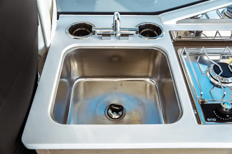 Slide: The Image of Yamaha display showing fuel usage and trip data for 2024 Jeanneau NC 895 Series 2. - 20