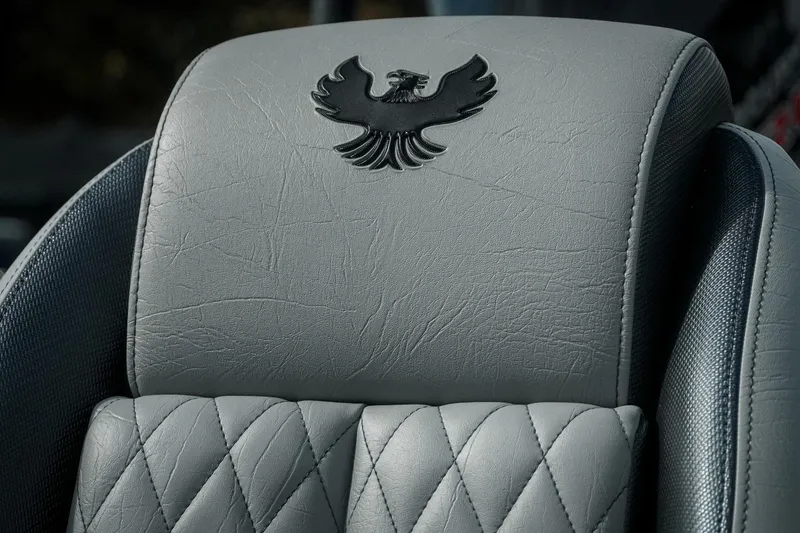 Slide: The Image of 2026 Phoenix 721 ZXL seat with embossed phoenix logo and quilted leather design. - 21