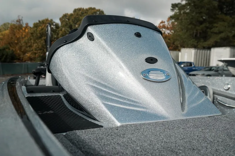 Slide: The Image of 2026 Phoenix 721 ZXL boat with sleek metallic finish and modern design. - 23