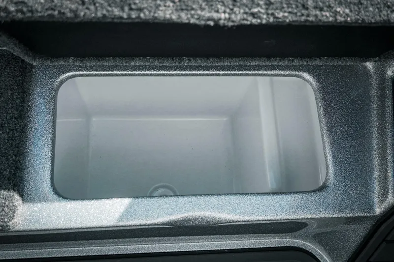 Slide: The Image of 2026 Phoenix 721 ZXL storage compartment with sleek, metallic finish and spacious interior. - 26