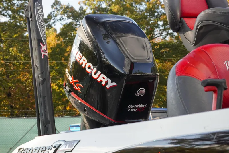 Slide: The Image of 2011 Ranger Z119 boat with Mercury OptiMax Pro XS engine and Power-Pole XL. - 31