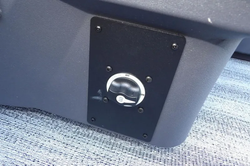 Slide: The Image of 2026 Bennington S L-Bench 22 SL boat control panel with switch. - 21