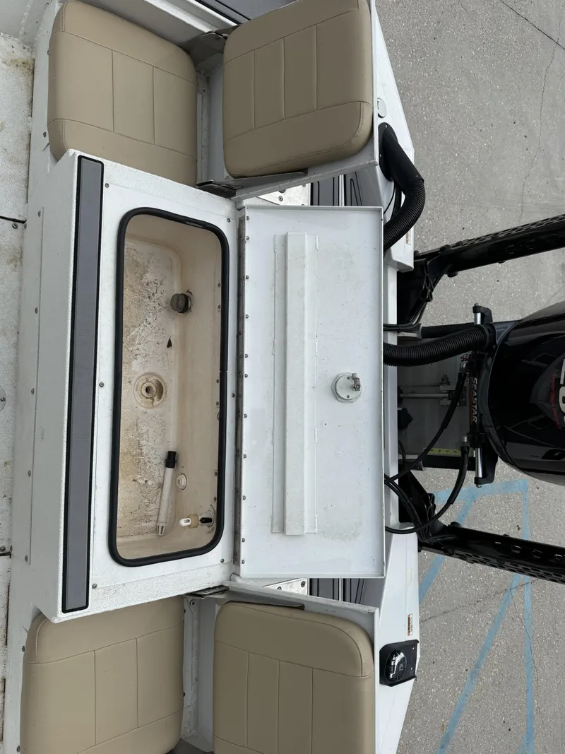 Slide: The Image of Minn Kota Riptide i-Pilot trolling motor on 2020 Avid 23 FS boat. - 9