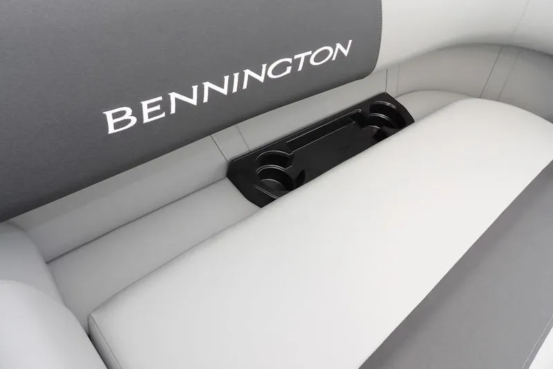 Slide: The Image of 2026 Bennington S Swingback 22 SSB boat seat with integrated cup holders. - 11