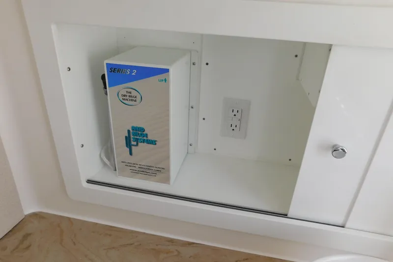 Slide: The Image of 2026 Regulator 35 boat featuring Arid Bilge Systems Series 2 dry bilge machine. - 58