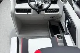 Slide: The Image of 2025 Avalon LSZ Quad Lounger Shift interior with steering wheel and seating. - 20