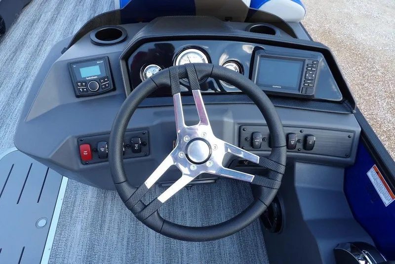 Slide: The Image of Storage compartment in 2026 Bennington S Quad Bench 22 SSR boat. - 19