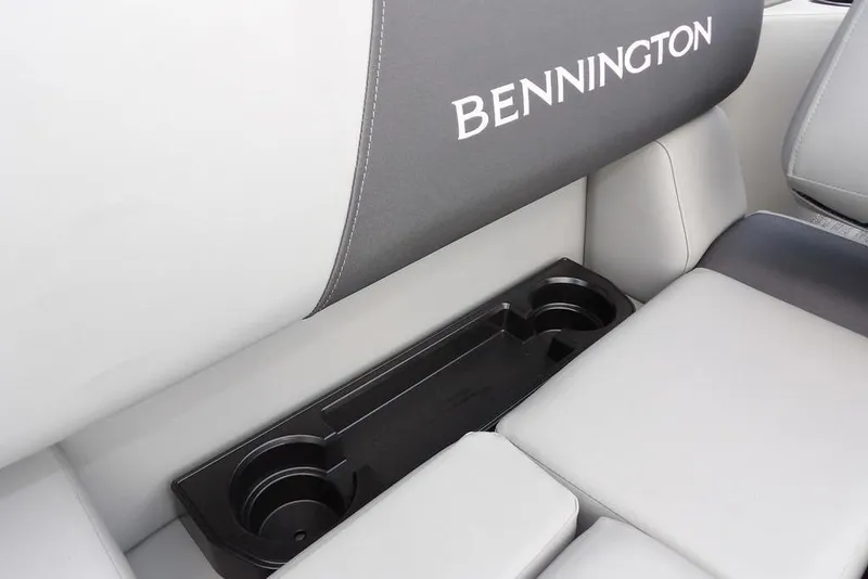 Slide: The Image of 2026 Bennington S Swingback 21 SSB boat seat with integrated cup holders. - 36