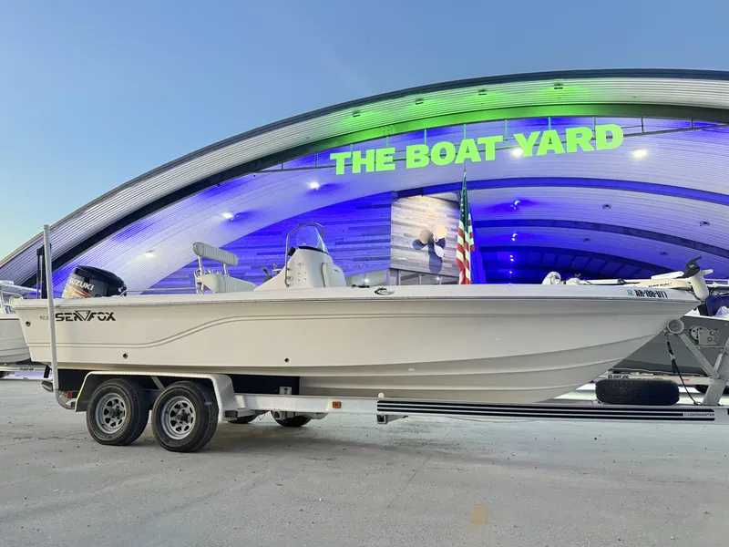 The Image of 2006 Sea Fox Bay Fisher 225 boat on trailer at The Boat Yard. - 0