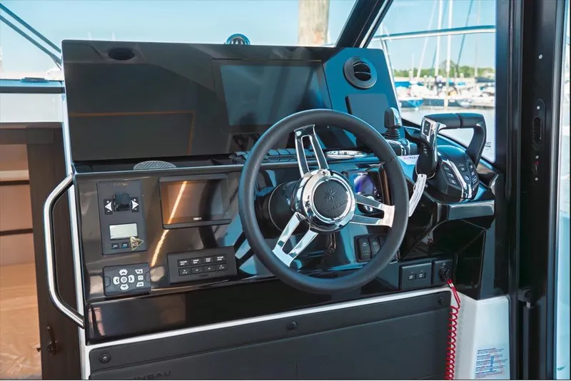 Slide: The Image of Interior view of 2026 Jeanneau NC 1095 Fly Series 2 yacht kitchen area. - 61