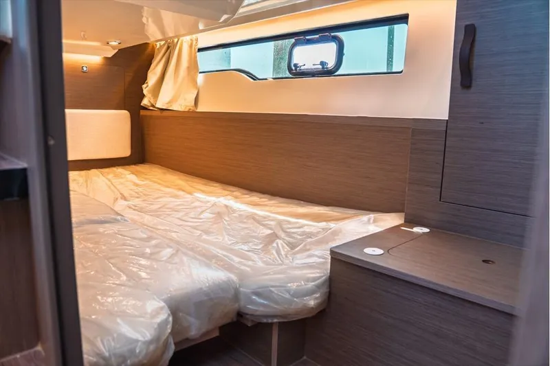 Slide: The Image of Top view of 2026 Jeanneau NC 1095 Fly Series 2 boat layout, featuring spacious deck design. - 73