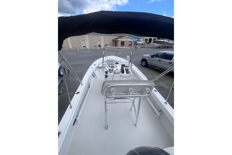 Slide: The Image of 2022 Parker 1801 Center Console boat with sleek design and spacious seating. - 6