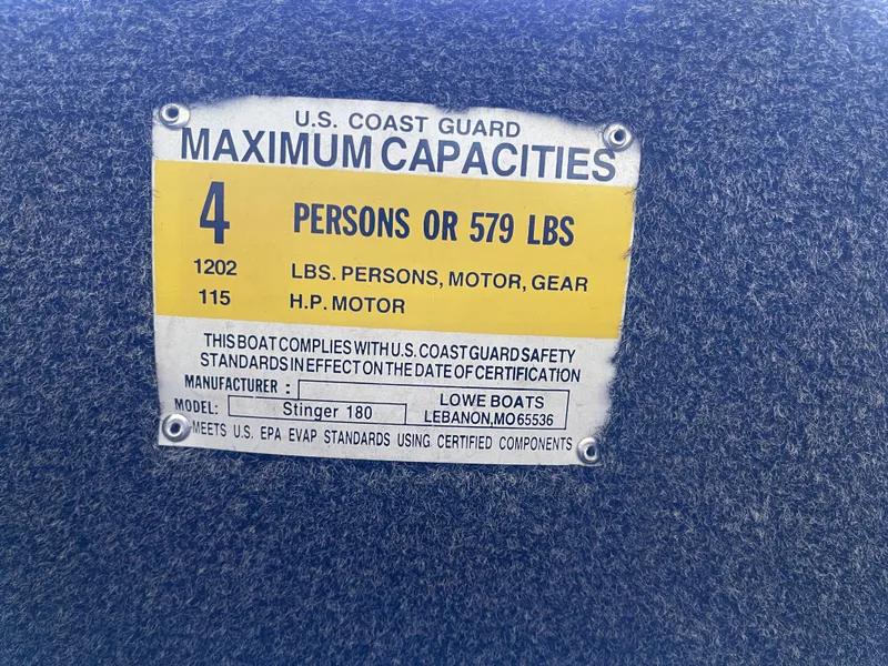 Slide: The Image of Lowe Stinger 180 2016 - 21