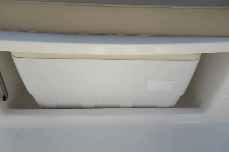 Slide: The Image of Storage compartment in a 2015 Sea Fox 226 Traveler boat. - 36