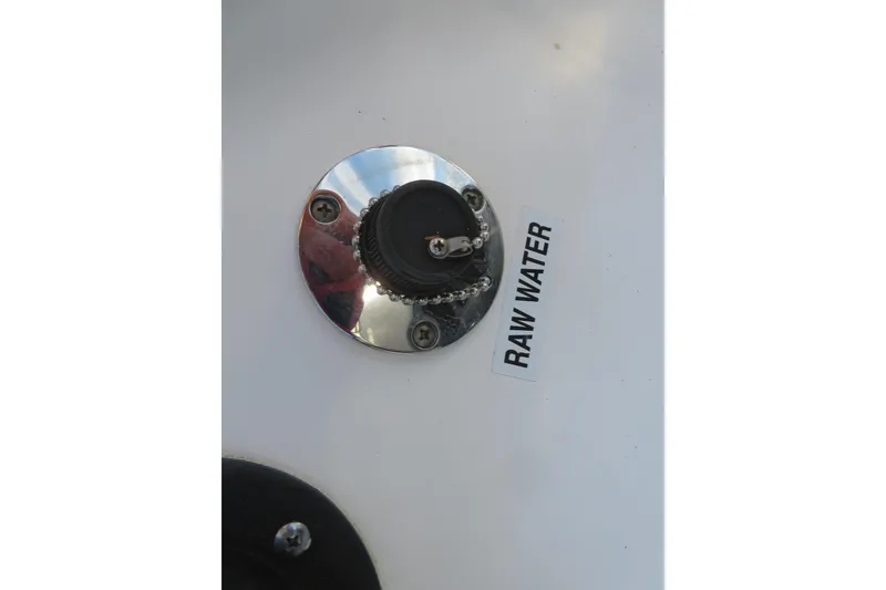 Slide: The Image of Raw water inlet on 2015 Sea Fox 226 Traveler boat. - 47