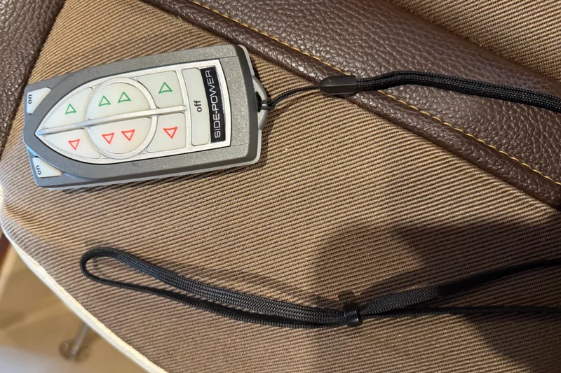 Slide: The Image of Remote control for Side-Power system on 2016 Ranger Tugs R-31 CB boat. - 34