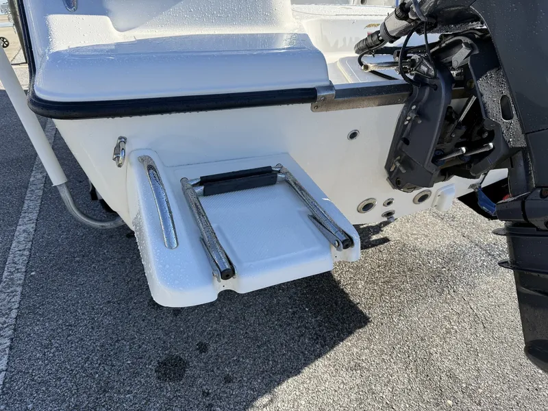 Slide: The Image of 2014 Key West 186br boat with swim platform and outboard motor. - 6