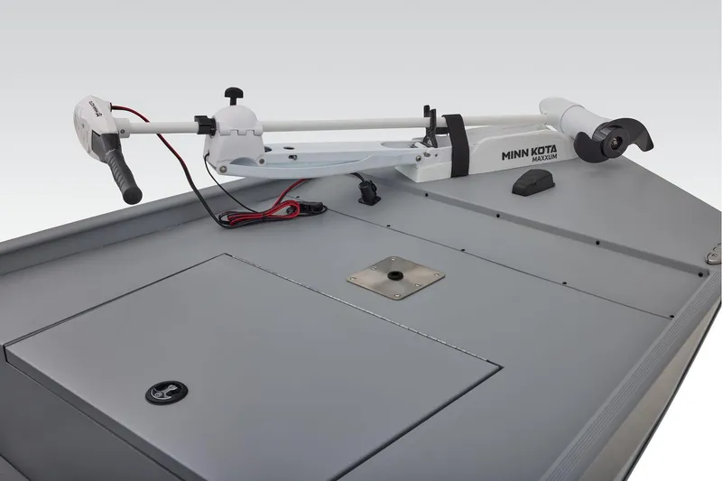 Slide: The Image of 2026 Tracker Bass Tracker Classic CC boat seat and storage compartment. - 15