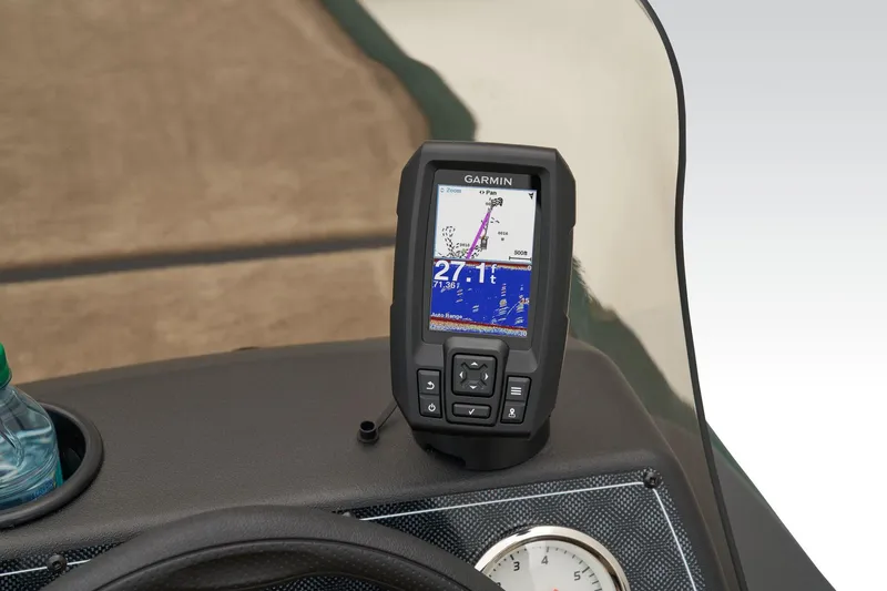 Slide: The Image of Storage compartment in 2026 Tracker Bass Tracker Classic Limited boat. - 17
