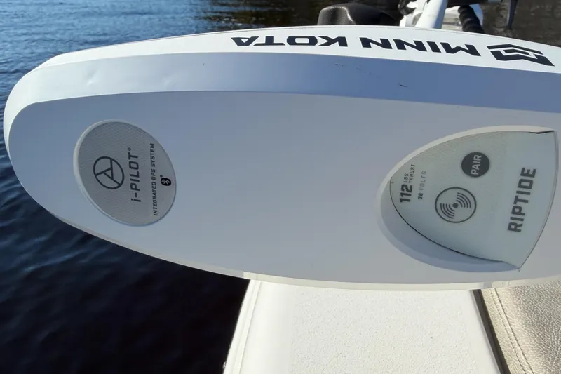 Slide: The Image of Minn Kota Riptide i-Pilot system on 2021 Sea Pro 248 Bay boat. - 17