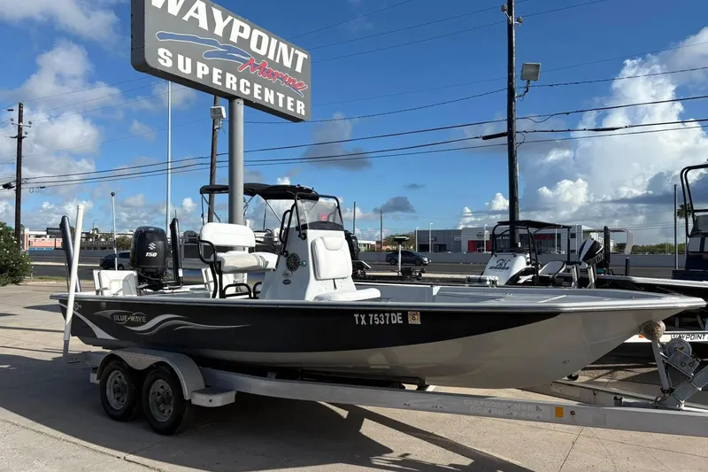 The Image of 2016 BLUEWAVE 2200 boat on trailer at Waypoint Marine Supercenter. - 1