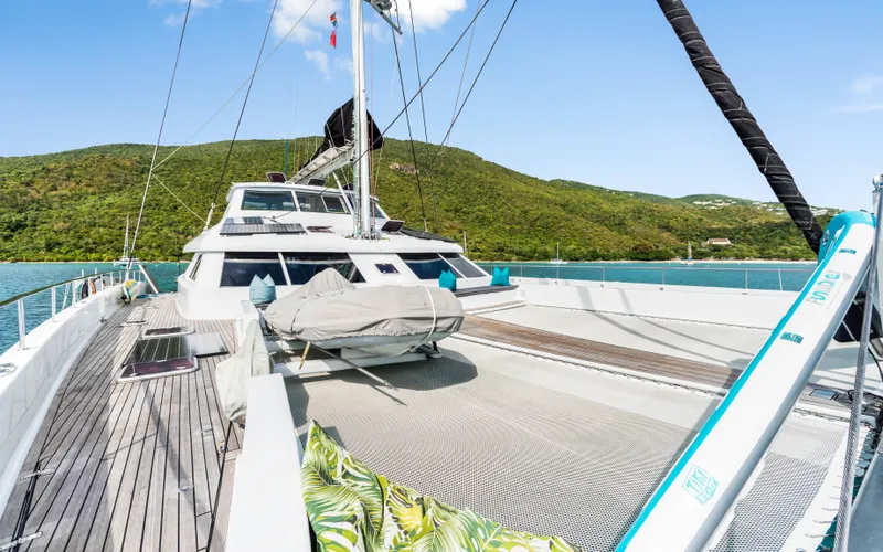 Slide: The Image of Luxury Two Oceans OPEN OCEAN 750S yacht on serene water, 2013 model. - 9