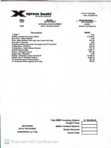 Slide: The Image of Xpress BAYOU 180CC 2026 - 11