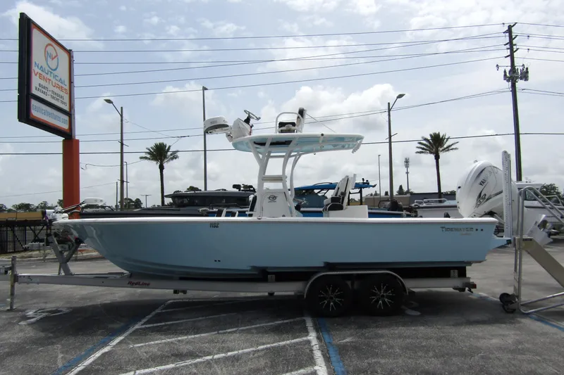 The Image of 2021 Tidewater 2700 Carolina Bay boat on trailer at Nautical Ventures dealership. - 0