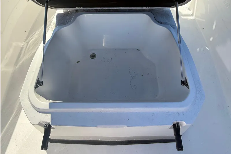 Slide: The Image of Open storage compartment on 2021 Sea Fox 268 Commander boat. - 52