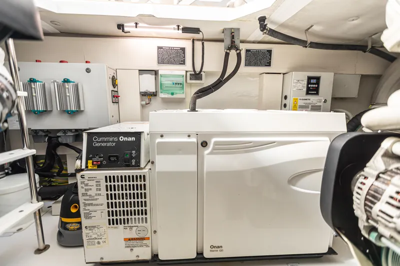 Slide: The Image of Engine room of 2020 Azimut AZ 50-Fly yacht with Cummins Onan generator. - 39