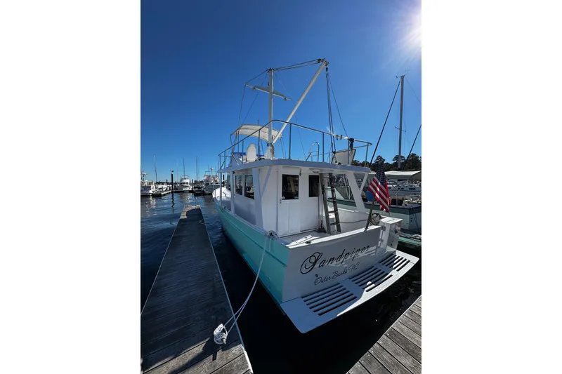 Slide: The Image of 1982, 34 ft. Marine Trader Europa boat , "Sandpiper" - 3